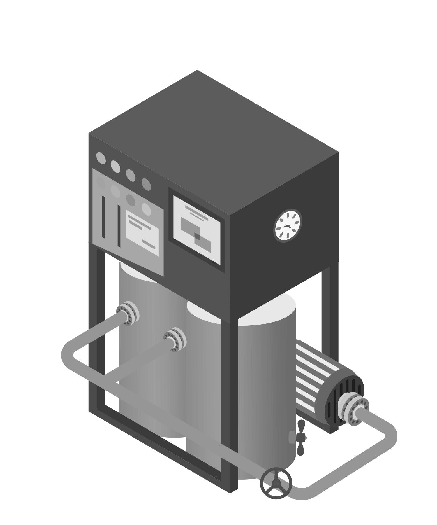 Industrial Oil Filter Machine